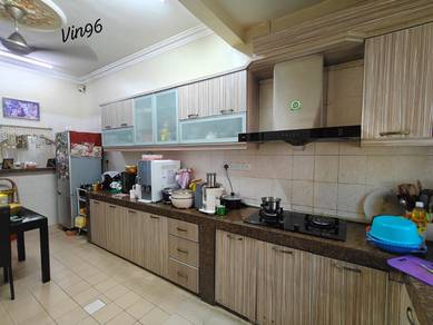 CHEAPER unit Full front extend Reno fully Bandar Botanic Klang