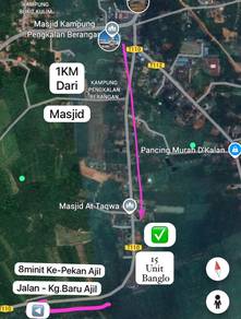 7 Unit Banglo DEKAT IMTIAZ 1KM KE-MASJID Pengkalan Berangan-Ajil