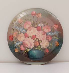 Circular Decorative Oil Painting On Canvas 38