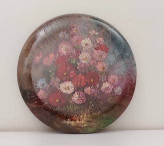 Circular Decorative Oil Painting On Canvas 40