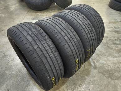 4pc 215 55 18 Kustone P9 used