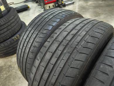 4pc 215 55 18 Kustone P9 used