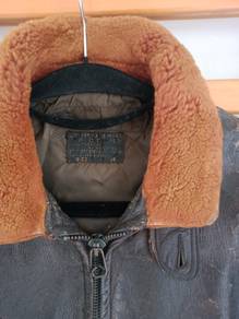 Vintage USN Type G-1 leather deck jacket conmar