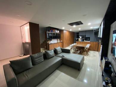 Security Guard Facing open🏝️Modern renovated Tun perak cheras 2 sty