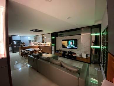 Security Guard Facing open🏝️Modern renovated Tun perak cheras 2 sty