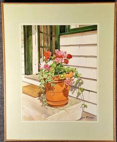 Silkscreen Reproduction Print - Tender Echoes of H