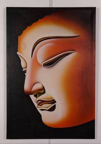 Buddha Profile – Canvas Print