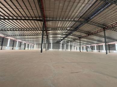 Senai 100,000Sqf Factory for Rent