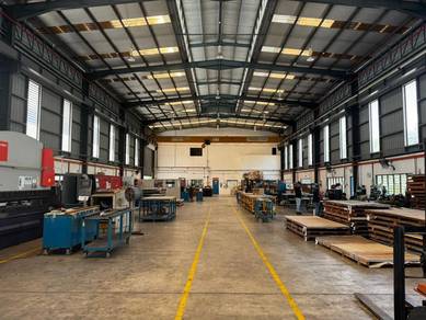 Senai 100,000Sqf Factory for Rent