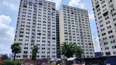 Fadason apartment low cost for sale, Jinjang, kepong, kl, low floor
