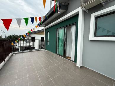 2STY 2100sf KOTA KEMUNING PINGGIRAN SHAH ALAM RIMBAYU JALAN KEBUN LRT3
