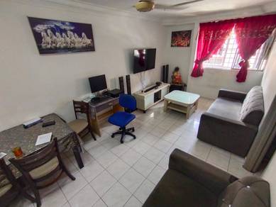 Block B, walking distance to SMK Damai Perdana