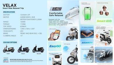 Instant Rebate Mforce.Cas for EV Bike Yadea Velax