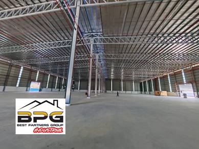 Perai Logistic warehouse for Rent! Easy access RARE in Market