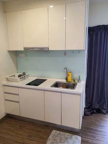 Zetapark condo nice studio FULLY FURNISHED unit with 1 car park and AC