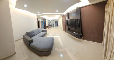 Limited 3R2B Partially Furnished Fortune Avenue Condo Kepong for Rent