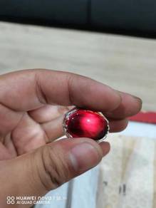 Cincin perak akik yaman 1