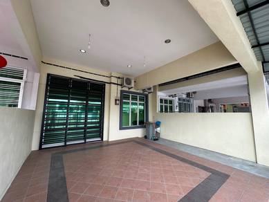 (Full Loan) 4 Bedrooms Krubong Jaya 1sty Full Grill AutoGate Refurbish