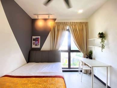 MIDDLE ROOM + NEAR LRT • Neu Suites @ Jalan Ampang F/ Furnished + WIFI