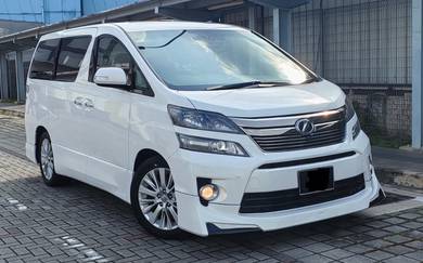 Toyota VELLFIRE 3.5 ZG PILOT SEAT SUNROOF P/DOOR