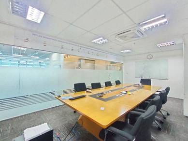 Partially Furnished, Renovated Office, Wangsa 118, Wanga Maju Near LRT