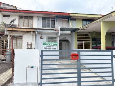 RUMAH TERES {2 Tingkat} near SK Taman RASAH JAYA untuk DISEWA✨🏘
