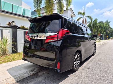 Toyota ALPHARD 2.5 SC S/ROOF DIM BSM 4CAM-10k BACK