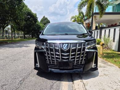 Toyota ALPHARD 2.5 SC S/ROOF DIM BSM 4CAM-10k BACK