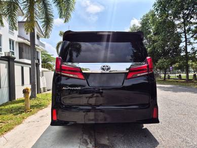 Toyota ALPHARD 2.5 SC S/ROOF DIM BSM 4CAM-10k BACK