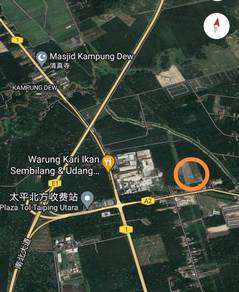 Main road, Jalan Kamunting Lama flat land for sales