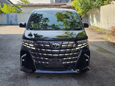Toyota ALPHARD 2.5 Z (A) Black Colour