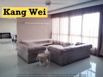 CENTRAL PARK 2600sf|Unit 1 Morning Sun|High Floor|4 Bedroom|Greenlane