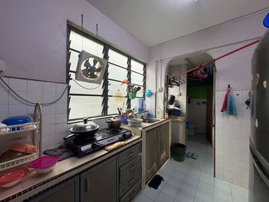 Taman Daya Flat For Sale Level 1 Low Floor Jalan Bertam 16 Renovate