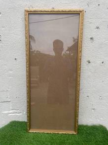 C005 Bingkai Gambar Kayu 42x96cm Wood Poster Frame