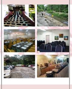 RESORT BUNGALOW with 23 ROOMS & River  JANDA BAIK FOR SALE(nego)