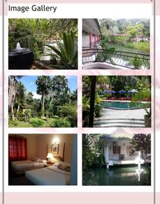 RESORT BUNGALOW with 23 ROOMS & River  JANDA BAIK FOR SALE(nego)