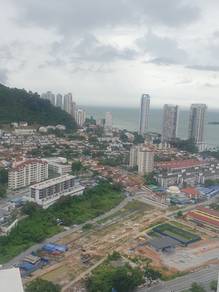 Penang Tanjong Tokong Partially Furnished I-Santorini Condominium For Rent