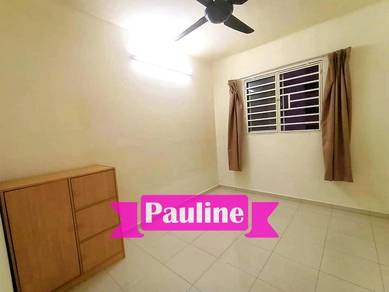 [ Idaman Selasih ] Renovated Basic Sungai Ara Apartment Worth Buy