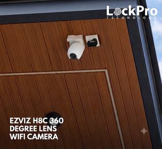 EZVIZ H8c 360 Degree Pan & Tilt Smart Outdoor WiFi