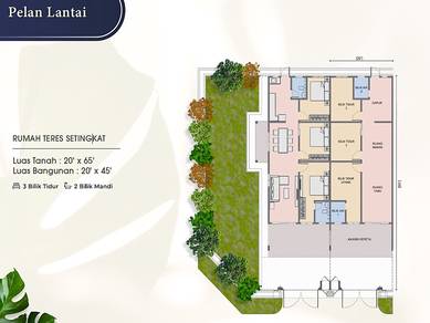 Murah‼️Mampu Milik Rumah Teres Satu Tingkat Zero Downpayment Cash Back