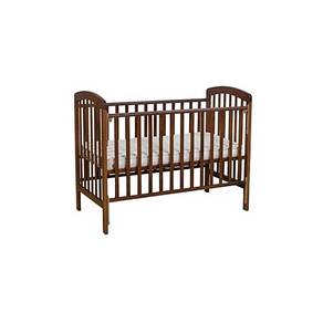 Baby Cot (Brown) - Meranti solid wood