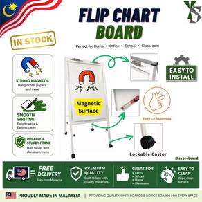 Flip Chart Whiteboard Size 2x3 ft White Board