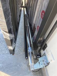 trackless swing folding sliding autogate system