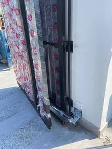 trackless swing folding sliding autogate system
