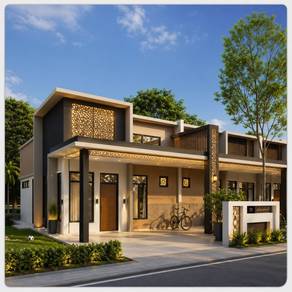 Rumah Teres Baru 2-Tingkat Di Shah Alam
