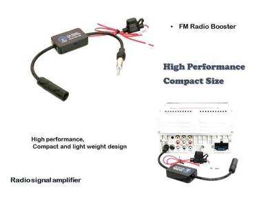 CAR RADIO FM BOOSTER FM Radio signal amplifier