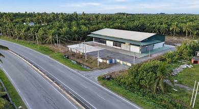 Tanah Freehold 6.2 ekar dengan warehouse Api-Api , Kuala Selangor