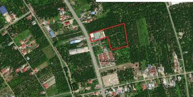 Tanah Freehold 6.2 ekar dengan warehouse Api-Api , Kuala Selangor