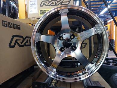Rim baru 16 ADVAN GT VIOS CITY MYVI BEZZA JAZZ