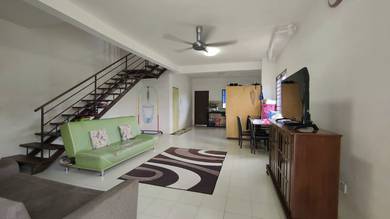 Pasir Gudang LOW COST TERRACE CORNER Fully Furnish Full Loan